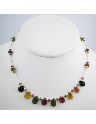 Multicolor Tourmaline Necklace