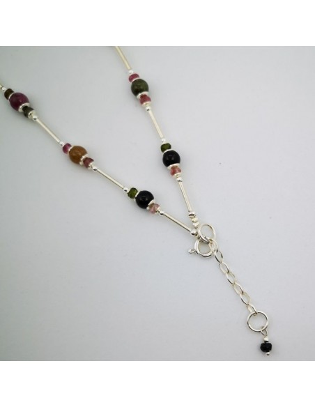 Collar de Turmalina Multicolor