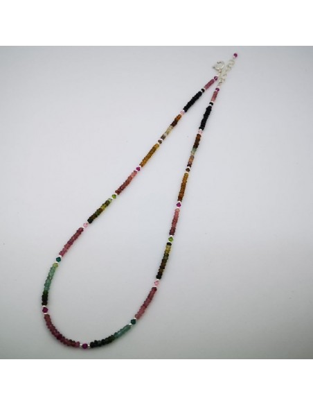 Collar de Turmalina Multicolor