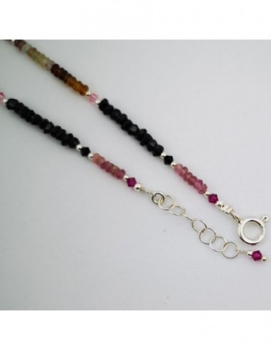 Collar de Turmalina Multicolor