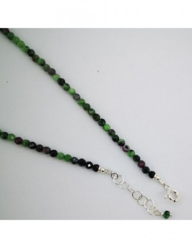 Collar de Zoisita Rubí, Esmeralda,...