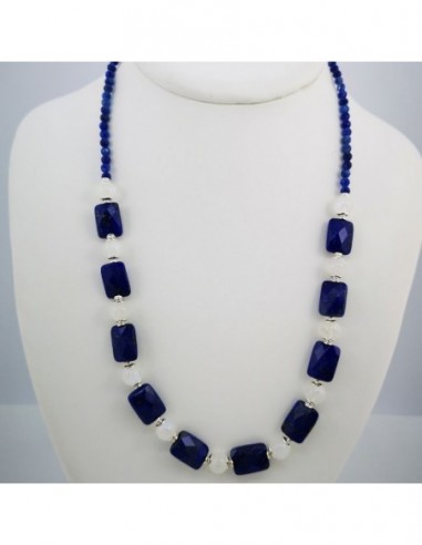 Lapis Lazuli and Moonstone Necklace