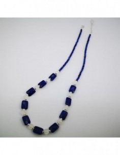 Collar de Lapislázuli y Piedra de Luna 2