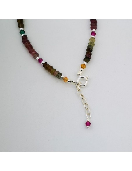 Pulsera de Turmalina Multicolor