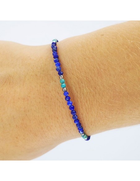 Pulsera de Lapislázuli y Crisoprasa