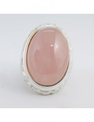 Anillo de Cuarzo Rosa