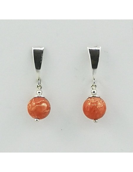 Pendientes de Rodocrosita