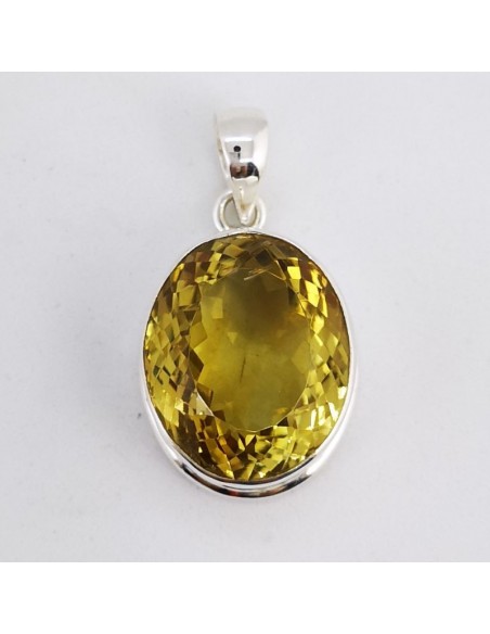 Colgante de Cuarzo Citrino