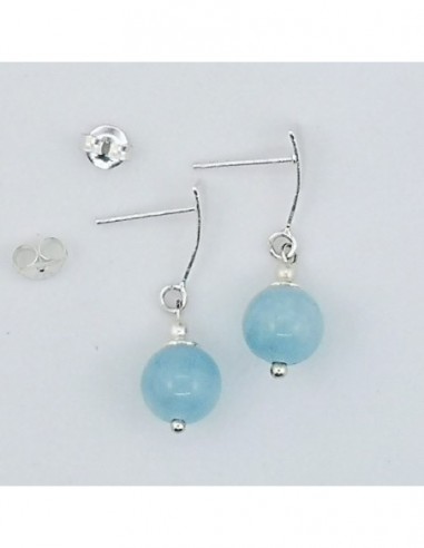 Pendientes de Aguamarina