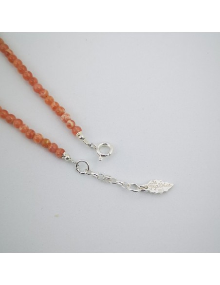 Rhodonite and Pink Tourmaline Necklace