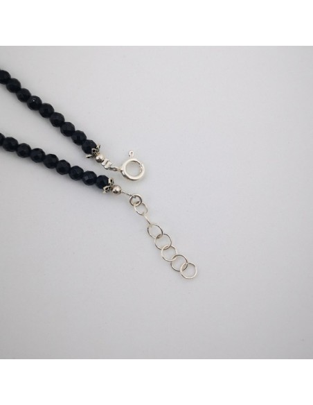 Collar de Ónix y Turmalina Negra