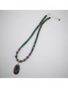 Collar de Zoisita Rubí 2