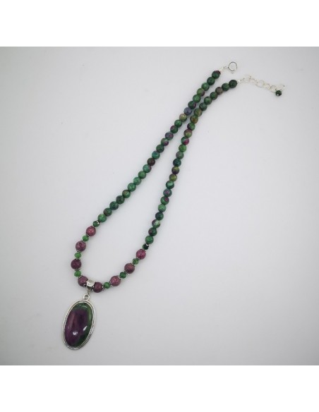 Collar de Zoisita Rubí