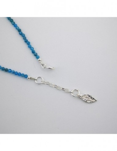 Collar de Apatito Azul, Esmeralda y...