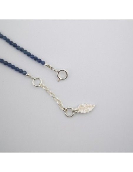 Collar de Zafiro, Topacio Azul, Iolita y Piedra de Luna