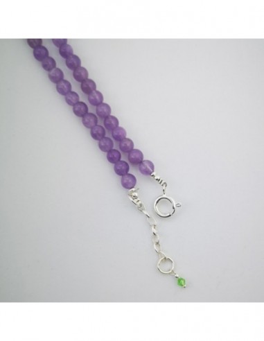 Collar de Fluorita y Amatista