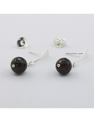 Pendientes de Gemas de Bola con...