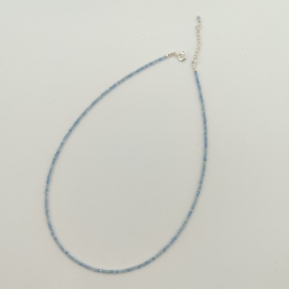 Natural Gems Necklace of the "Mini Lineas" Collection