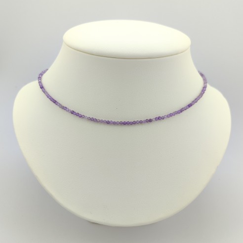 Natural Gems Necklace of the "Mini Lineas" Collection