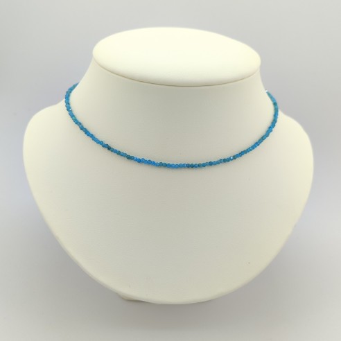 Natural Gems Necklace of the "Mini Lineas" Collection