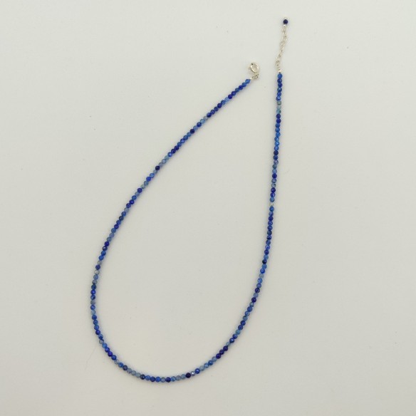 Natural Gems Necklace of the "Mini Lineas" Collection