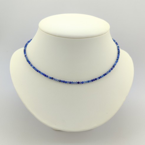 Natural Gems Necklace of the "Mini Lineas" Collection