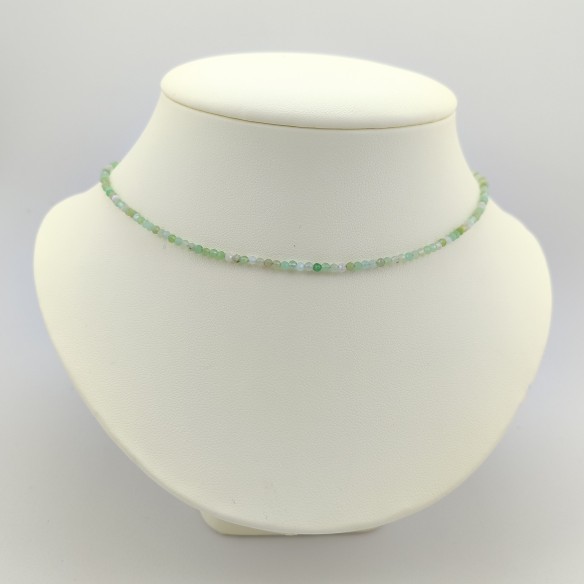 Natural Gems Necklace of the "Mini Lineas" Collection
