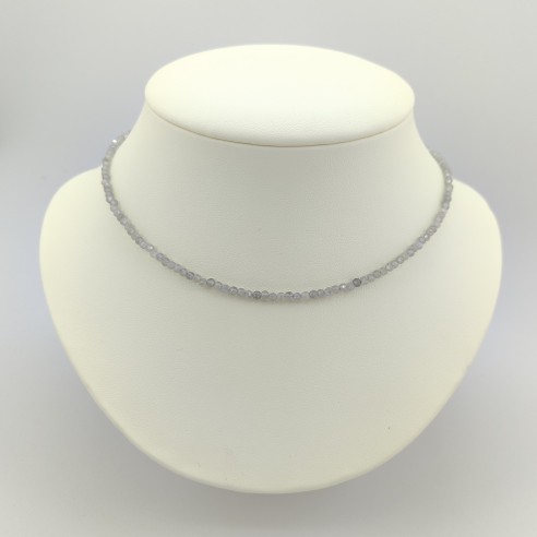 Natural Gems Necklace of the "Mini Lineas" Collection