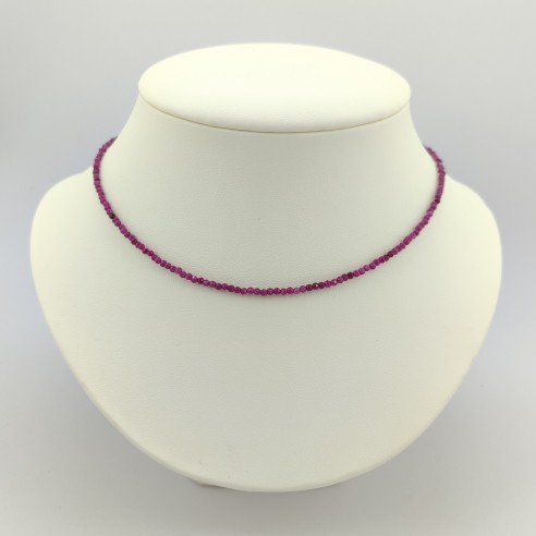 Natural Gems Necklace of the "Mini Lineas" Collection