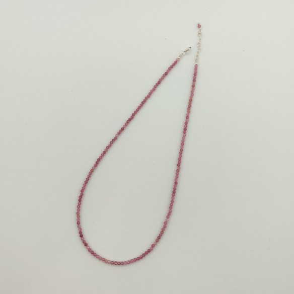 Natural Gems Necklace of the "Mini Lineas" Collection