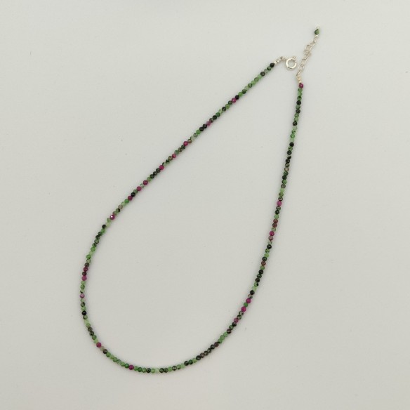 Collar de Gemas Naturales - Colección "Mini Líneas"