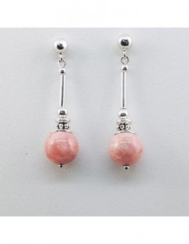 Rhodochrosite Earrings