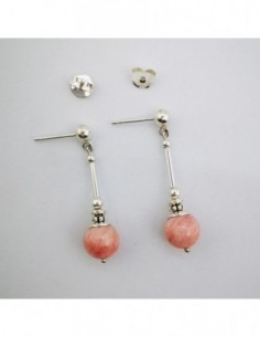 Pendientes de Rodocrosita 2