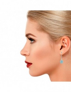Pendientes de Aguamarina 2