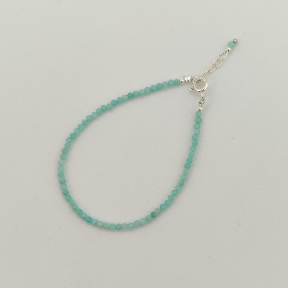 Pulsera de Gemas Naturales - Colección "Mini Líneas"