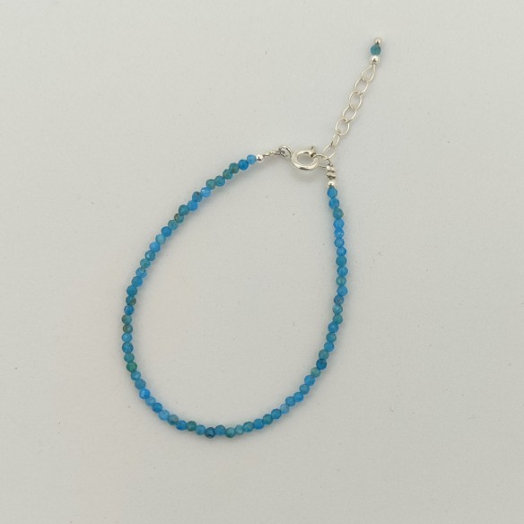 Pulsera de Gemas Naturales - Colección "Mini Líneas"