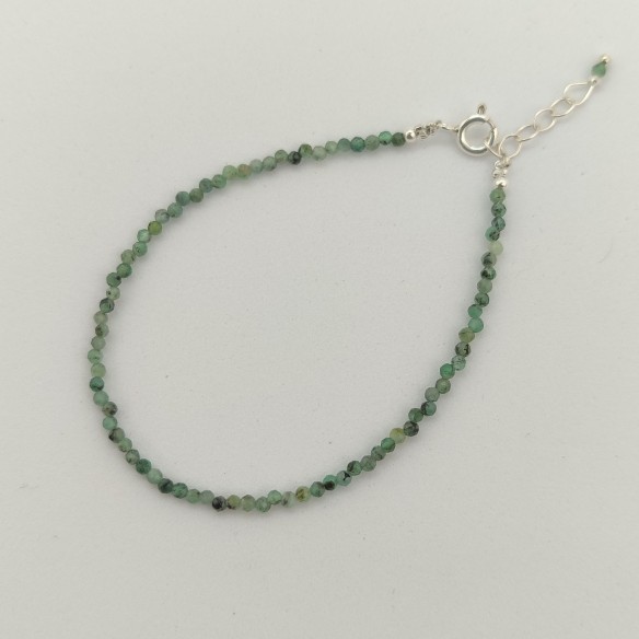 Pulsera de Gemas Naturales - Colección "Mini Líneas"