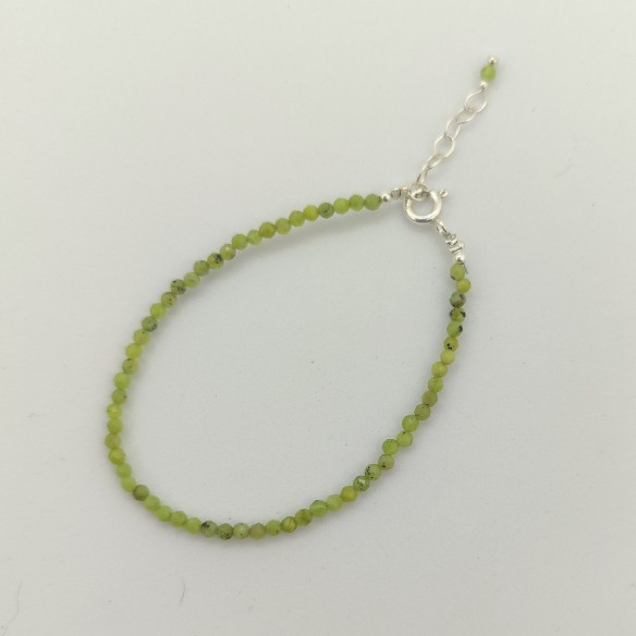 Pulsera de Gemas Naturales - Colección "Mini Líneas"