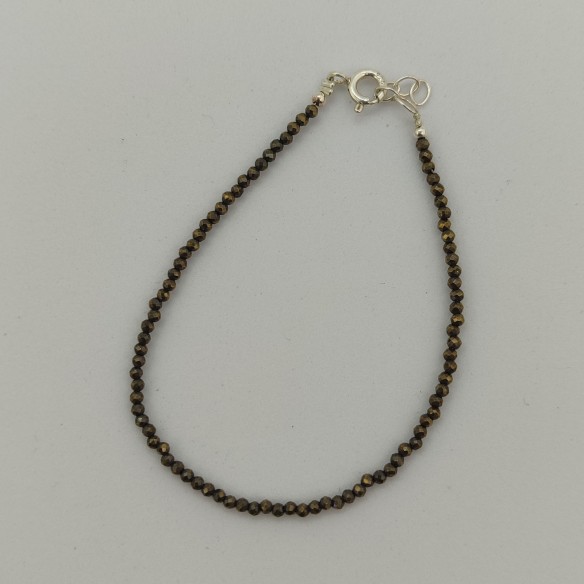 Pulsera de Gemas Naturales - Colección "Mini Líneas"