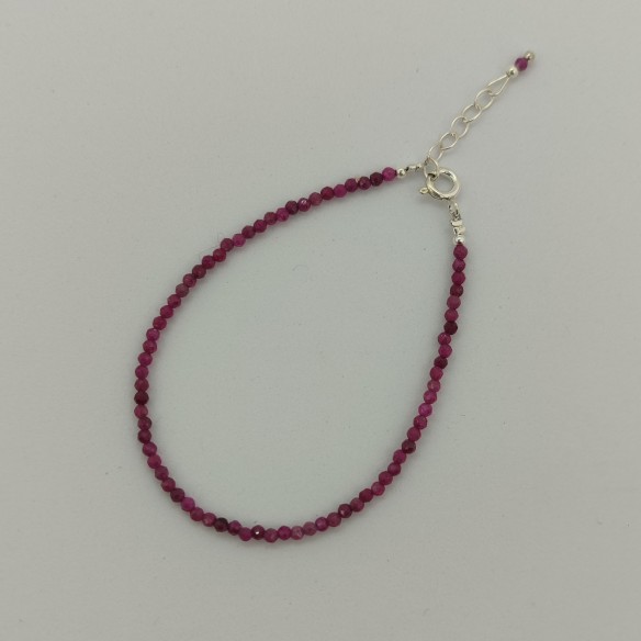 Pulsera de Gemas Naturales - Colección "Mini Líneas"