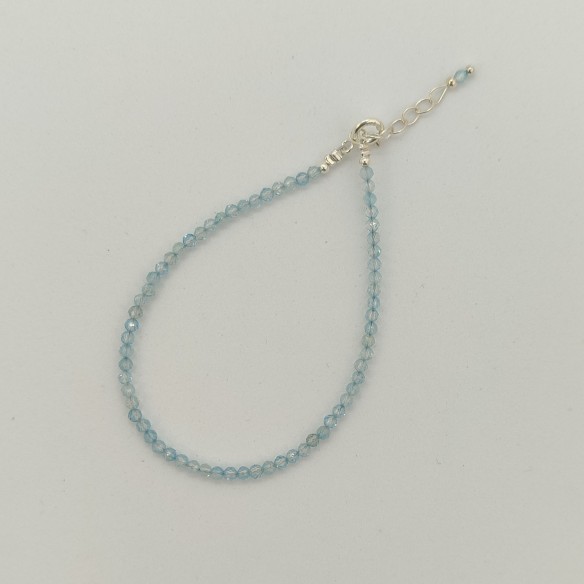 Pulsera de Gemas Naturales - Colección "Mini Líneas"