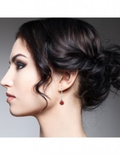 Pendientes de Coral Bambú 2