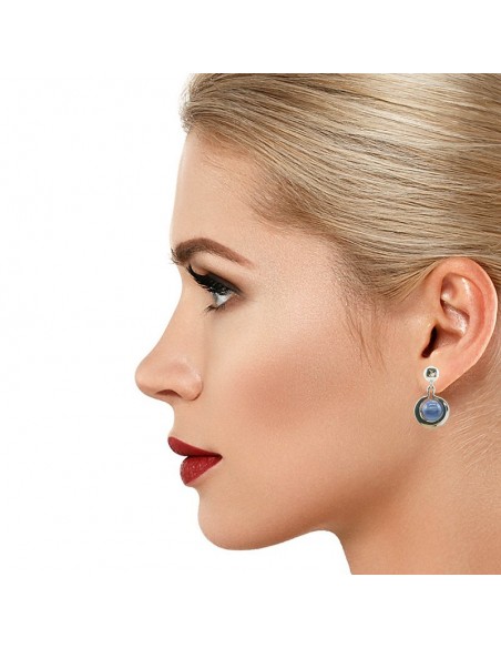 Pendientes de Cianita