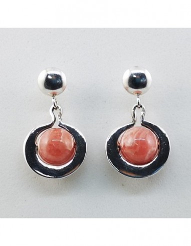 Rhodochrosite Earrings