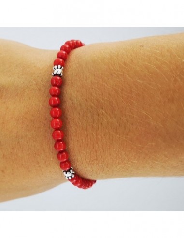 Pulsera de Coral Bambú