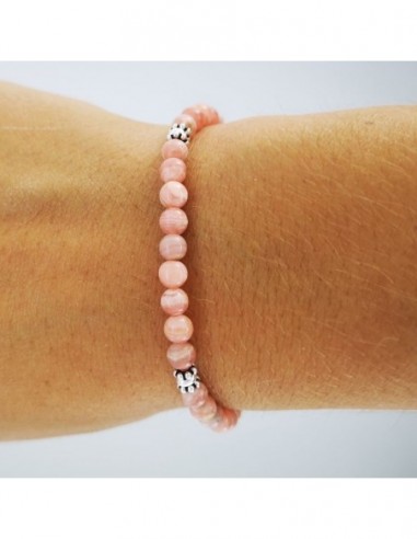 Pulsera de Rodocrosita