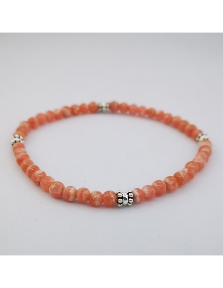 Pulsera de Rodocrosita