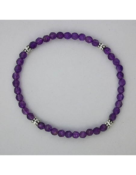 Pulsera de Cuarzo Amatista