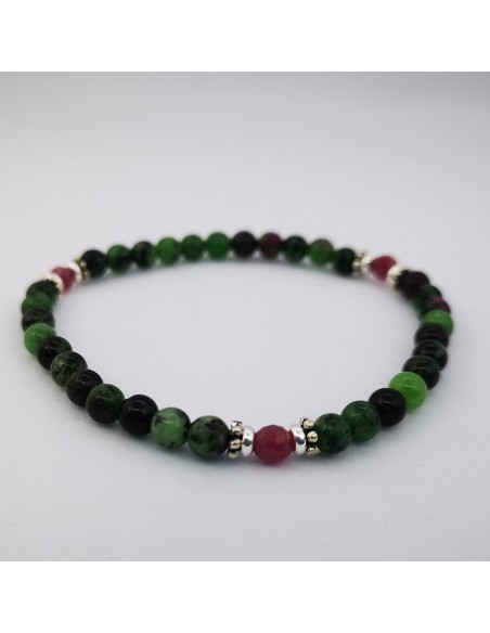 Pulsera de Zoisita Rubí