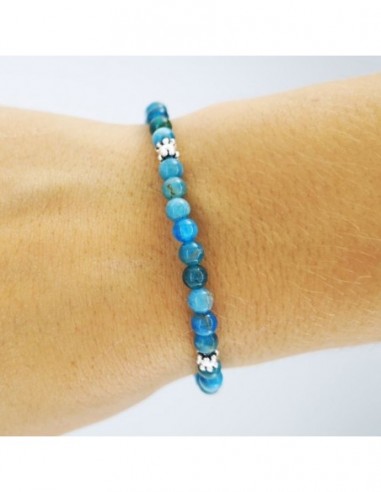 Pulsera de Apatito Azul